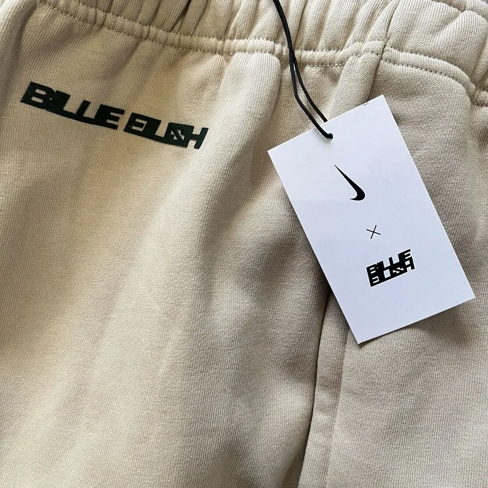 Nike x Billie Eilish Fleece Pants DQ7752-202 Mushroom Sequoia New Mens Size 2XL